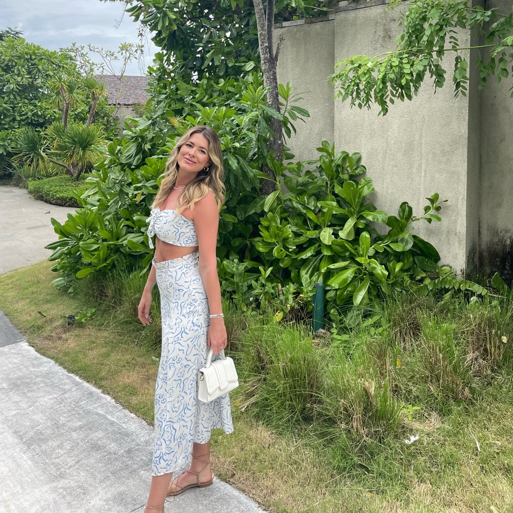Stunning two piece printed set from Resa